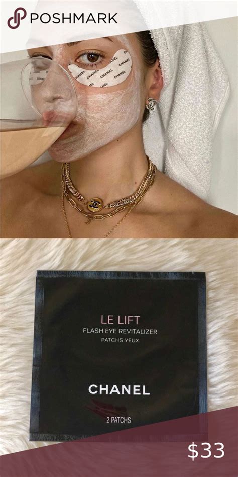 patch occhi chanel|chanel le lift patches.